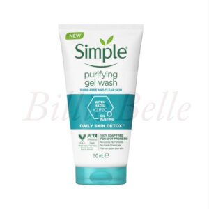 ژل شست وشوی پاک کننده و کنترل کننده چربی پوست Simple Purifying Gel Wash