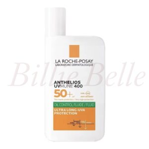 فلوئید ضد آفتاب بی رنگ لاروش پوزای کنترل کننده چربی Anthelios UVMune 400 Invisible Fluid SPF50+
