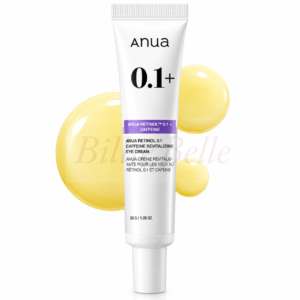 کرم دور چشم رتینول ۰.۱٪ و کافئین آنوا Anua Retinol 0.1 Caffeine Revitalizing Eye Cream
