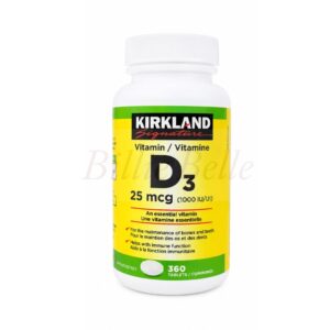 قرص ویتامین D3 کرکلند ۱۰۰۰ واحد | Kirkland Signature Vitamin D3 1000 IU